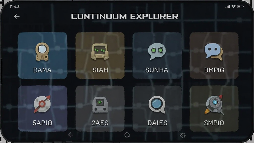Continuum Explorer ���ܽ��� ��׿��