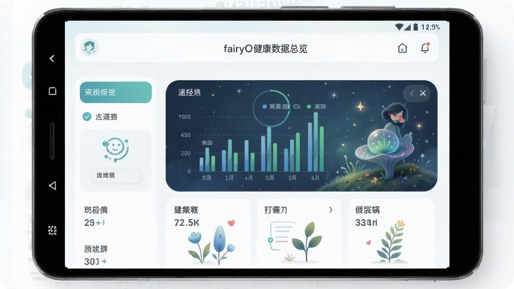 fairyO健康数据总览界面 安卓版
