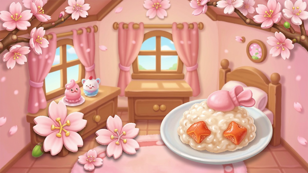 我的公主小屋 道具 甜米团 樱花麻薯 安卓版