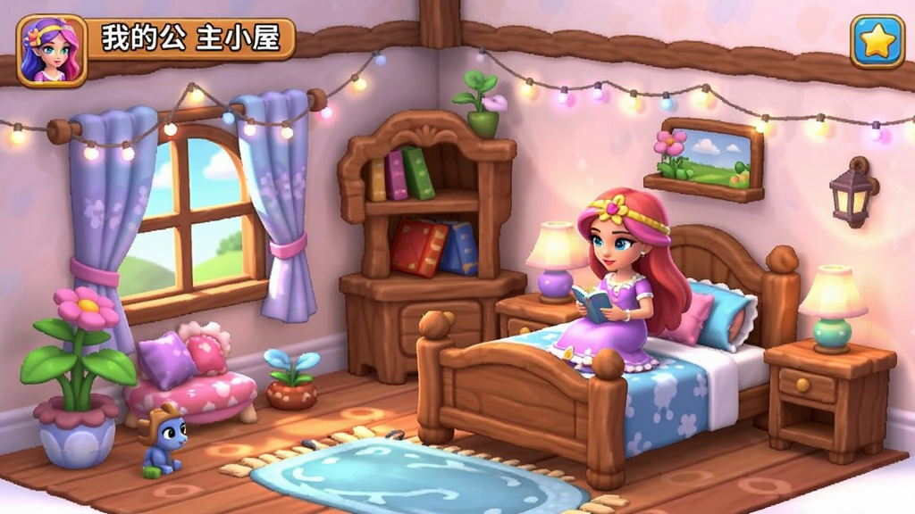 我的公主小屋 游戏场景 截图 安卓版