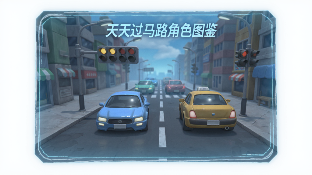 天天过马路角色图鉴全息卡片安卓版