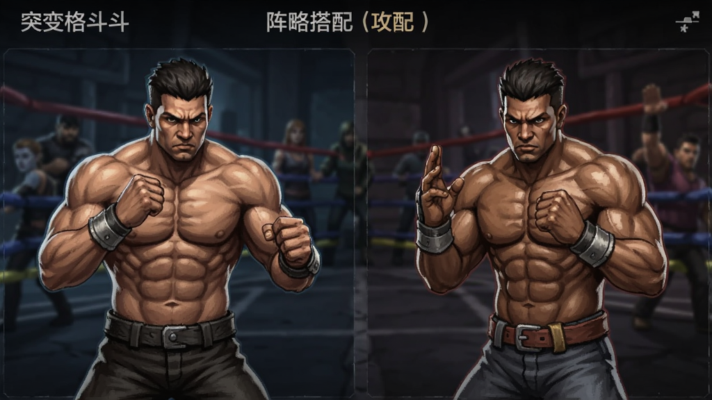 突变格斗 游戏攻略 阵容搭配