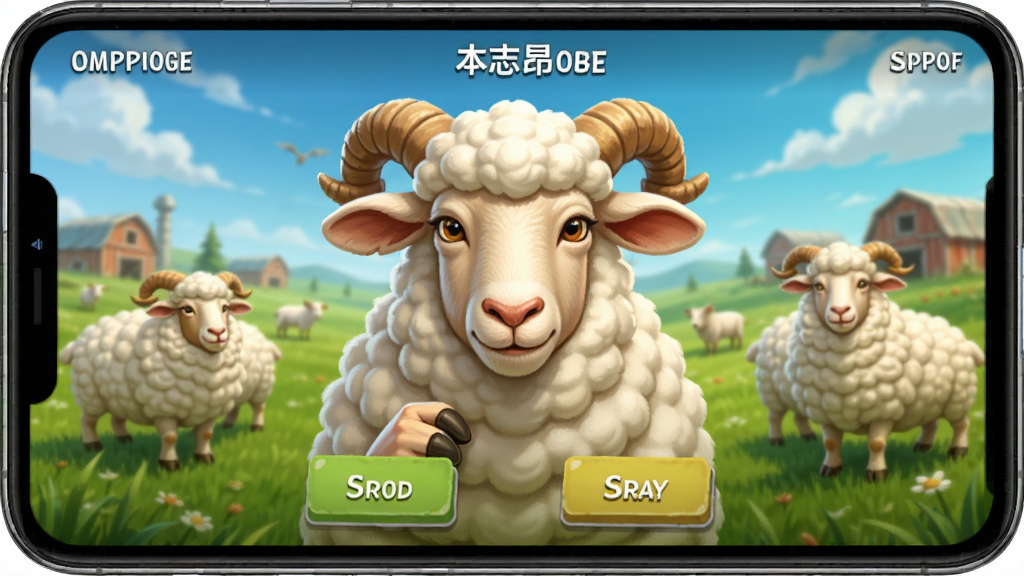 斗志昂羊 安卓版 操作界面