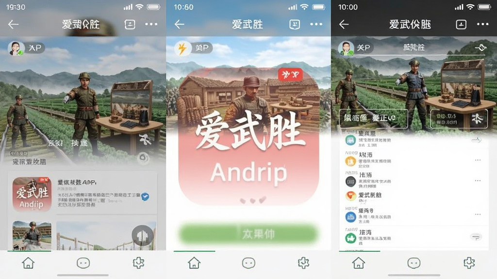 爱武胜APP 安卓版 界面截图