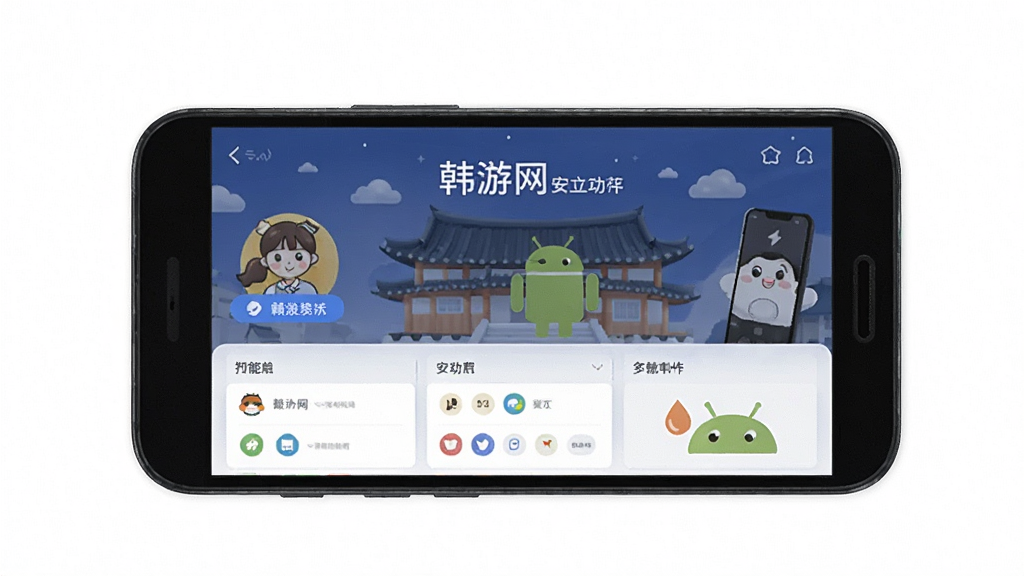 韩游网 安卓版 功能界面展示