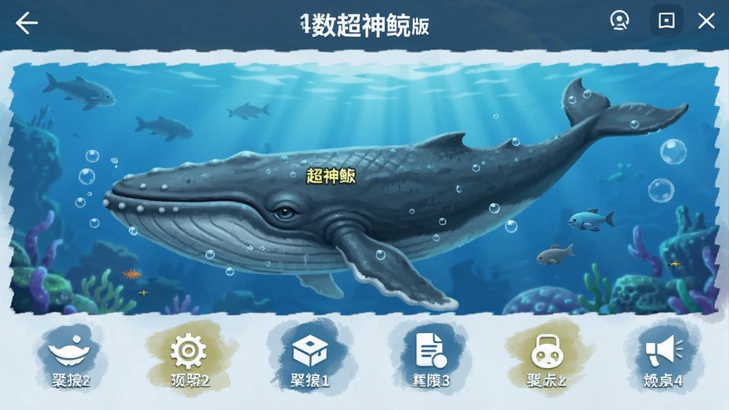 超神鲸 安卓版 数据面板 功能截图