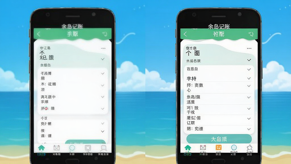余岛记账 安卓版 记账软件界面