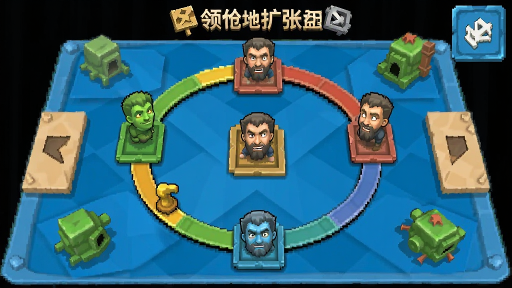 画圈抢地盘 玩法 领地扩张 安卓版
