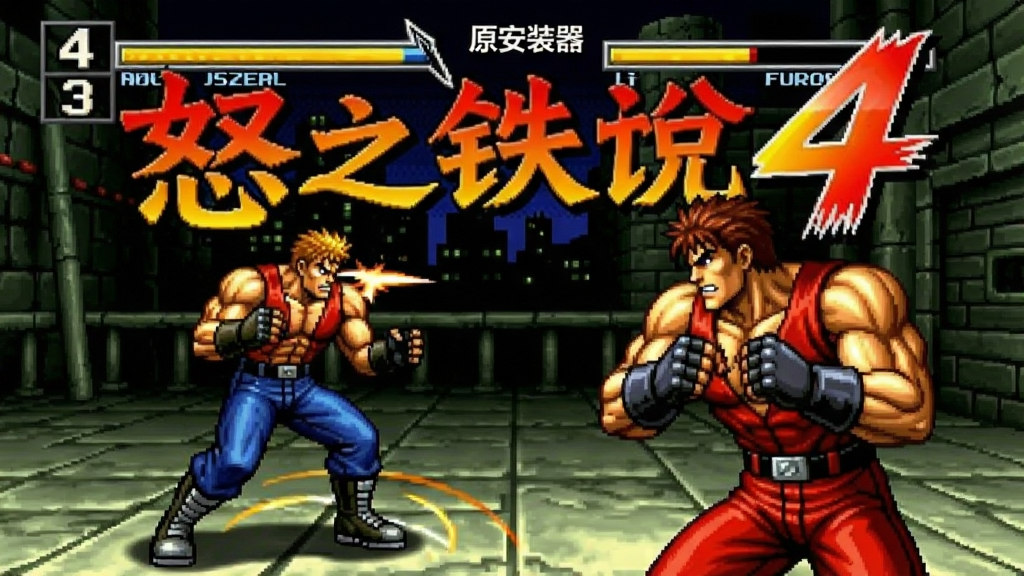 怒之铁拳4原版安装器 游戏模式 战斗画面