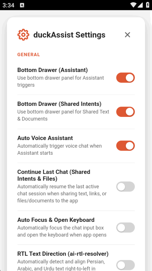 duckAI�ٷ���Ѱ�(duckAssist)0.4.6 ��׿�����н�ͼ