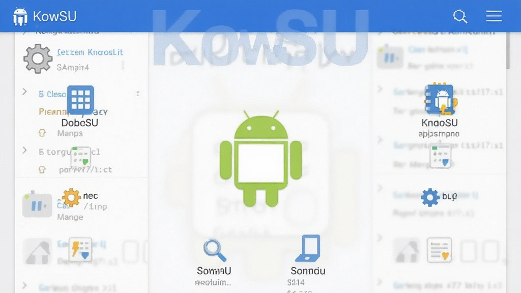 KowSU ��׿�� Ӧ�ù��� ���ܽ���