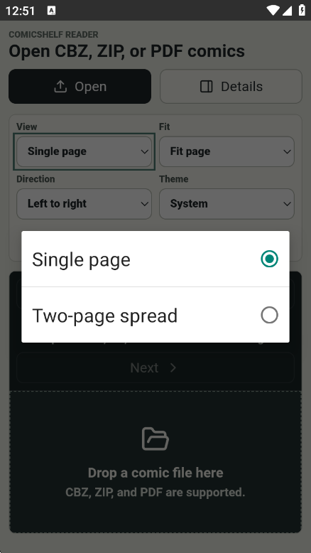 ComicShelf0.1.7 ��Ѱ����н�ͼ