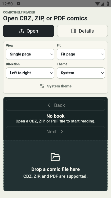 ComicShelf0.1.7 ��Ѱ����н�ͼ