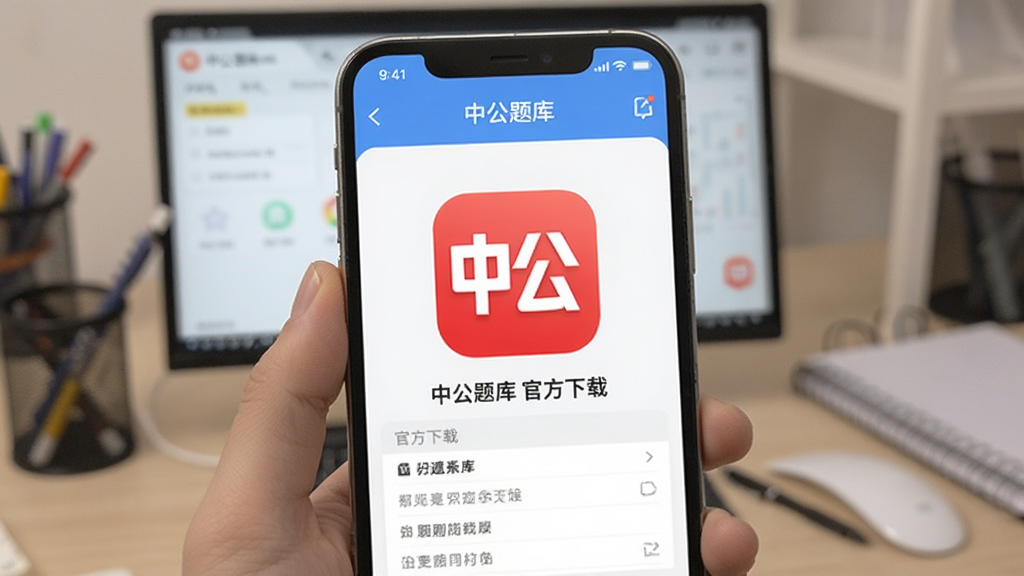 中公题库app官方下载 备考刷题软件界面展示