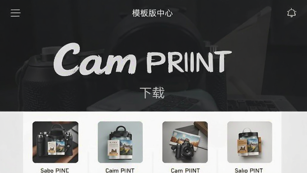 Cam PRINT ģ������ ��׿�� ģ������ҳ��