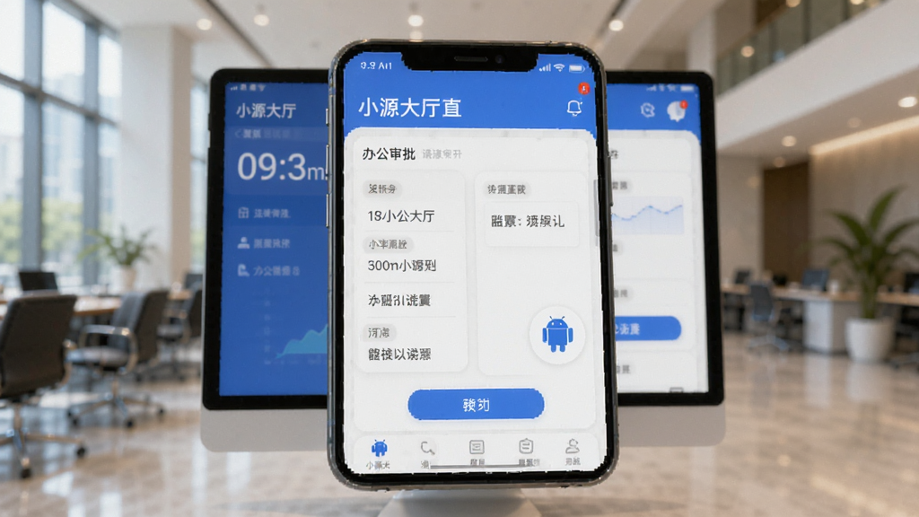 小源大厅 安卓版 办公审批界面