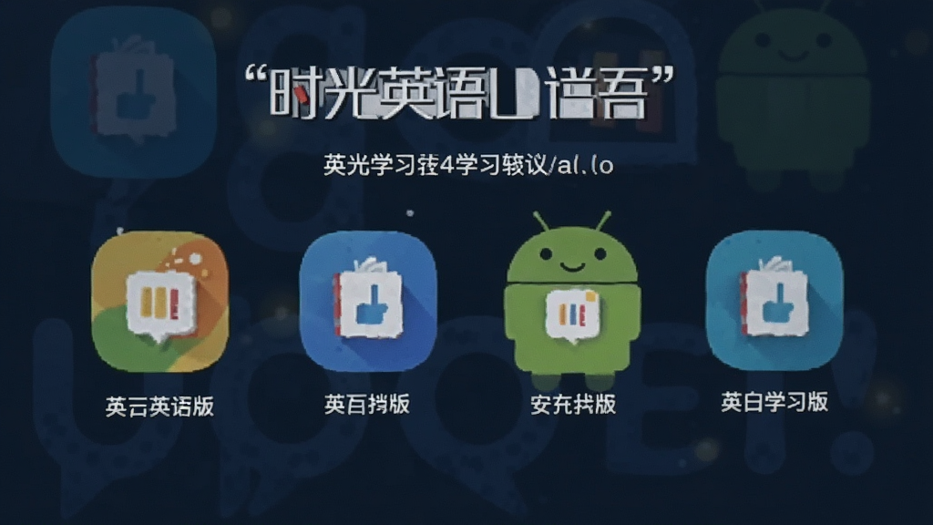时光英语 安卓版 英语学习软件界面功能展示
