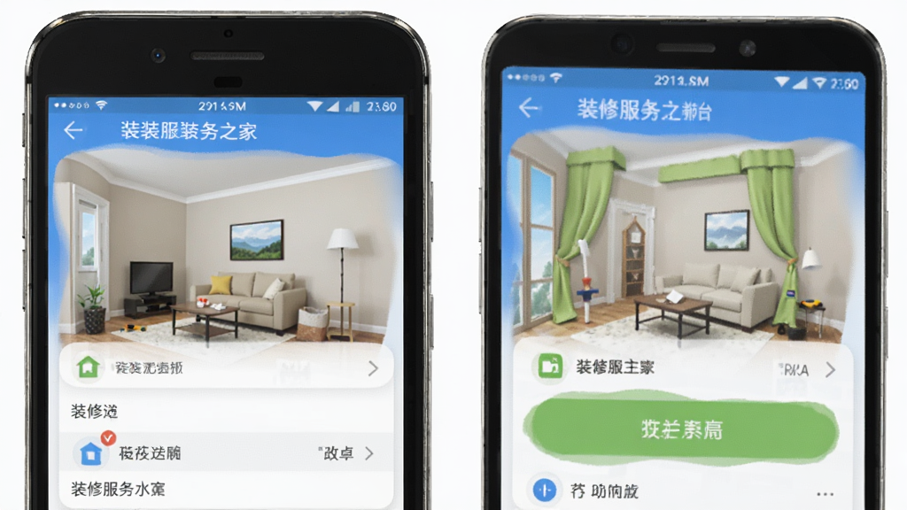 装修之家 安卓版 装修服务平台 界面预览