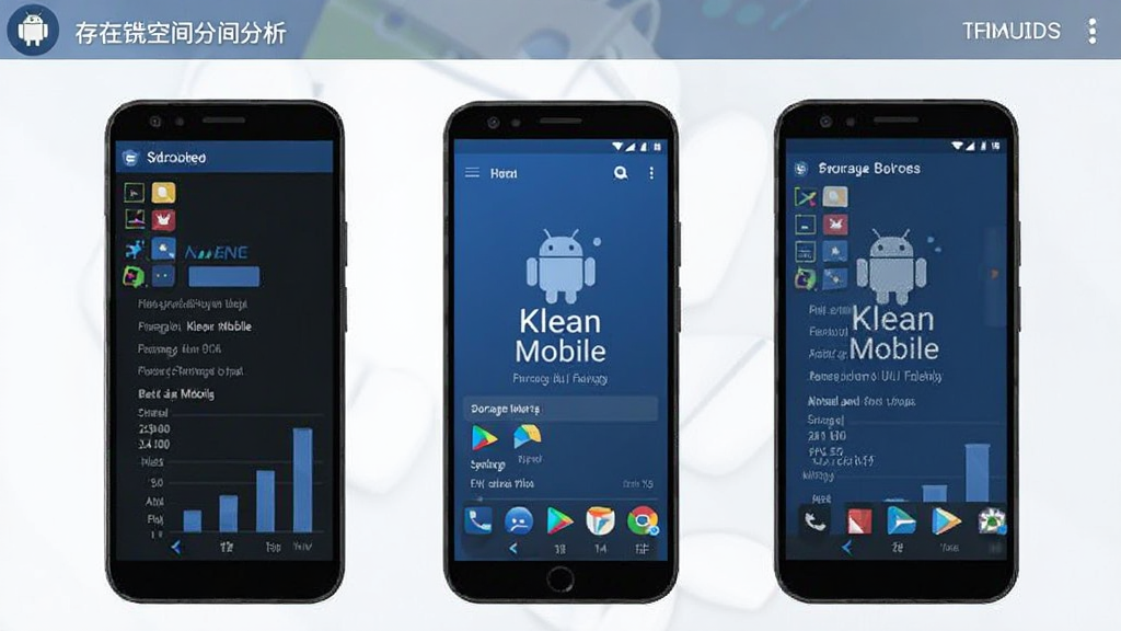 Klean Mobile 安卓版 存储空间分析界面