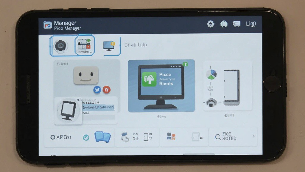 Pico Manager 安卓版 无线阅读管理器 界面