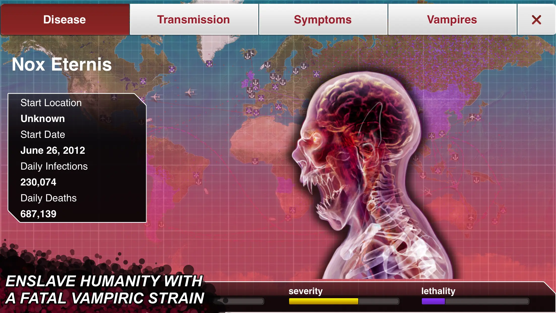 ϸ����˾(Plague Inc.)1.27.3 ����ģ������н�ͼ