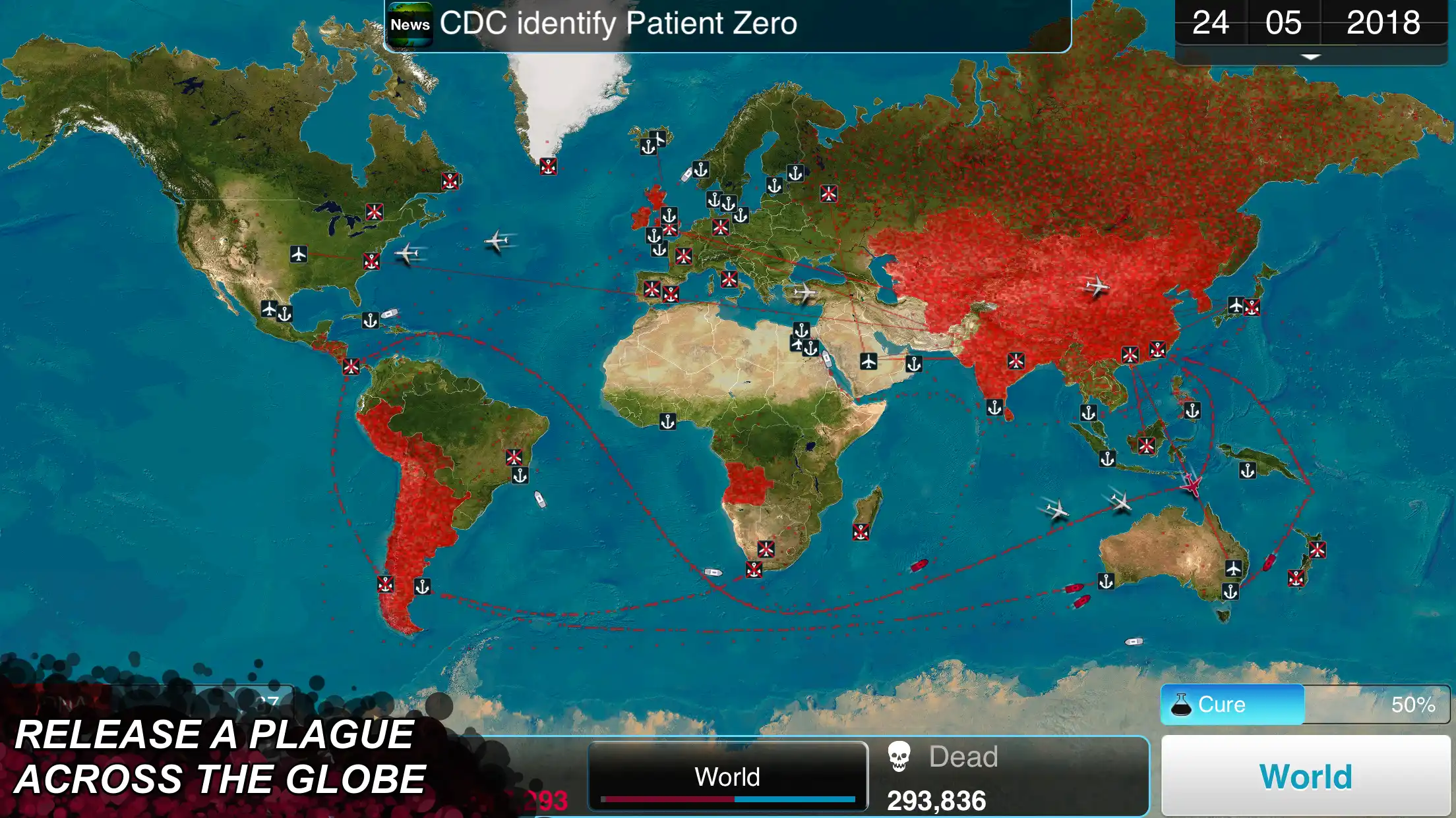 ϸ����˾(Plague Inc.)1.27.3 ����ģ������н�ͼ