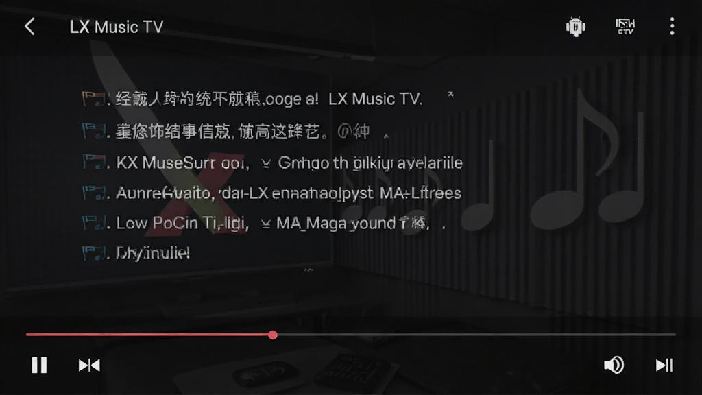 LX Music TV ��׿�� ���Ž�����ͬ��
