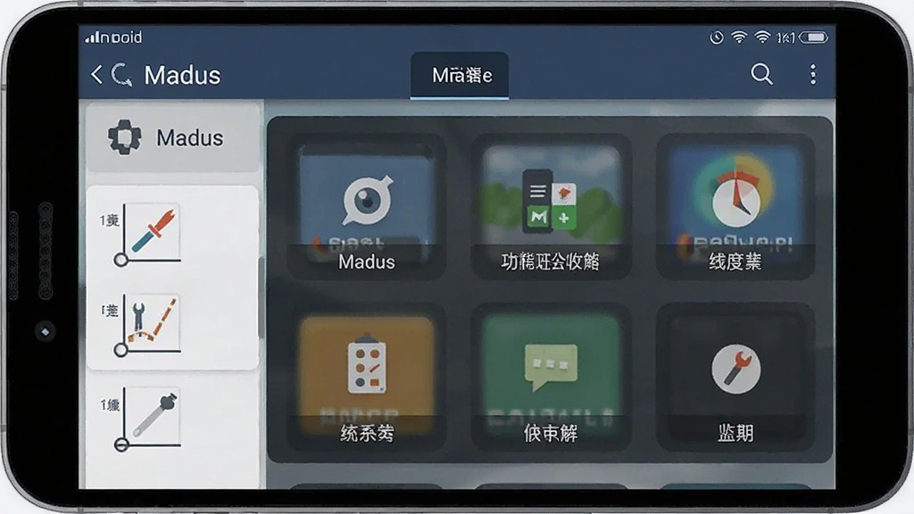Madus 功能操作界面 安卓版