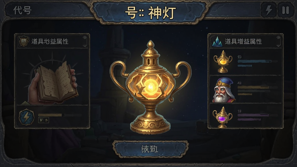 代号:神灯 道具增益属性界面 安卓版