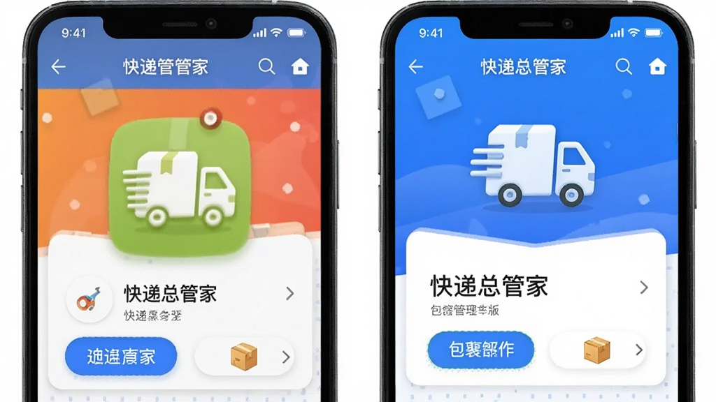 快递总管家 安卓版 包裹管理功能展示