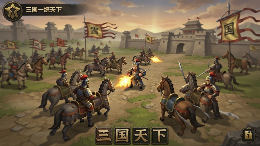 三国一统天下 游戏国战画面 安卓版