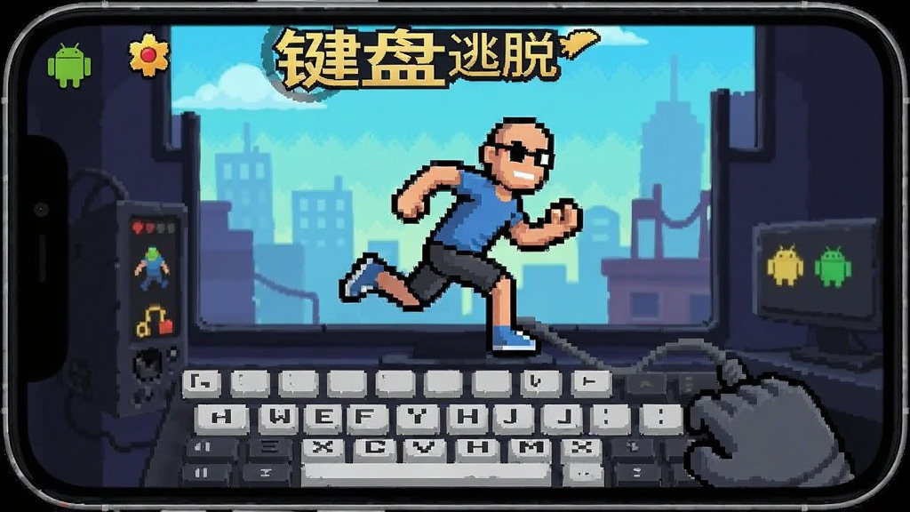 键盘逃脱跑酷 安卓版 游戏画面
