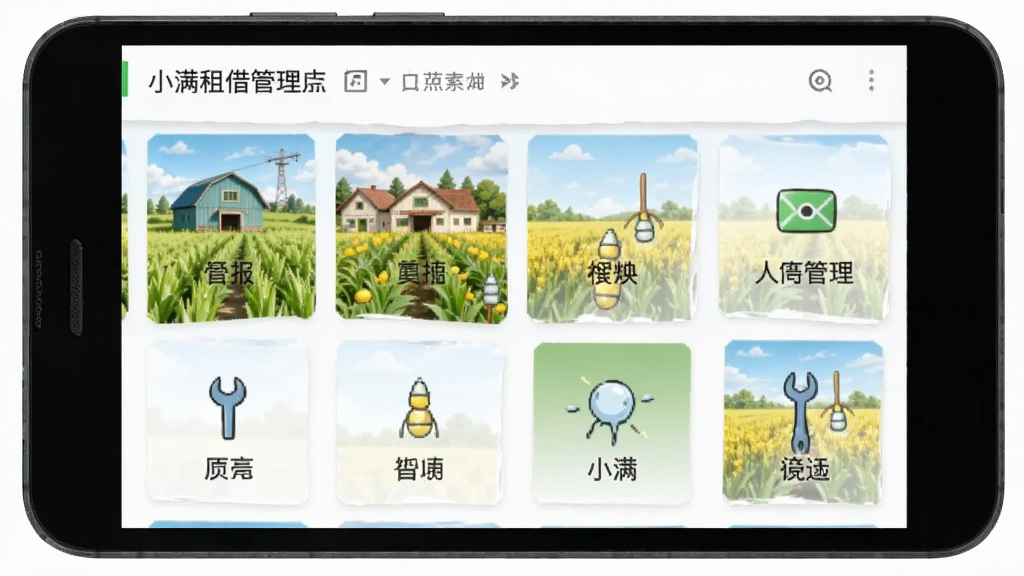 小满租借管理 功能界面 安卓版