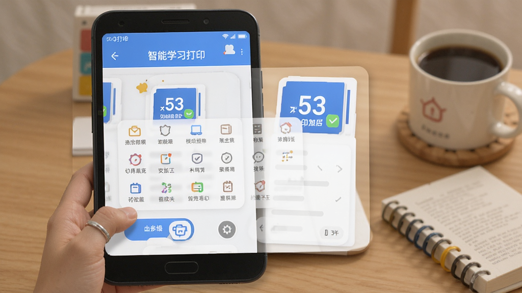 智能学习打印 安卓版 学习打印工具 功能界面