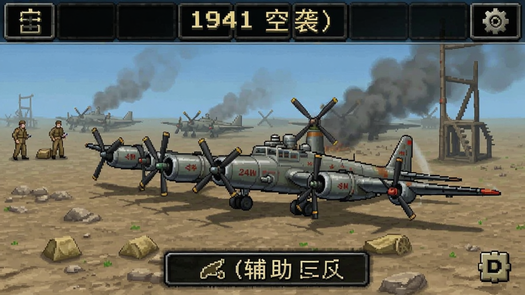1941空袭(辅助菜单)游戏画面 安卓版