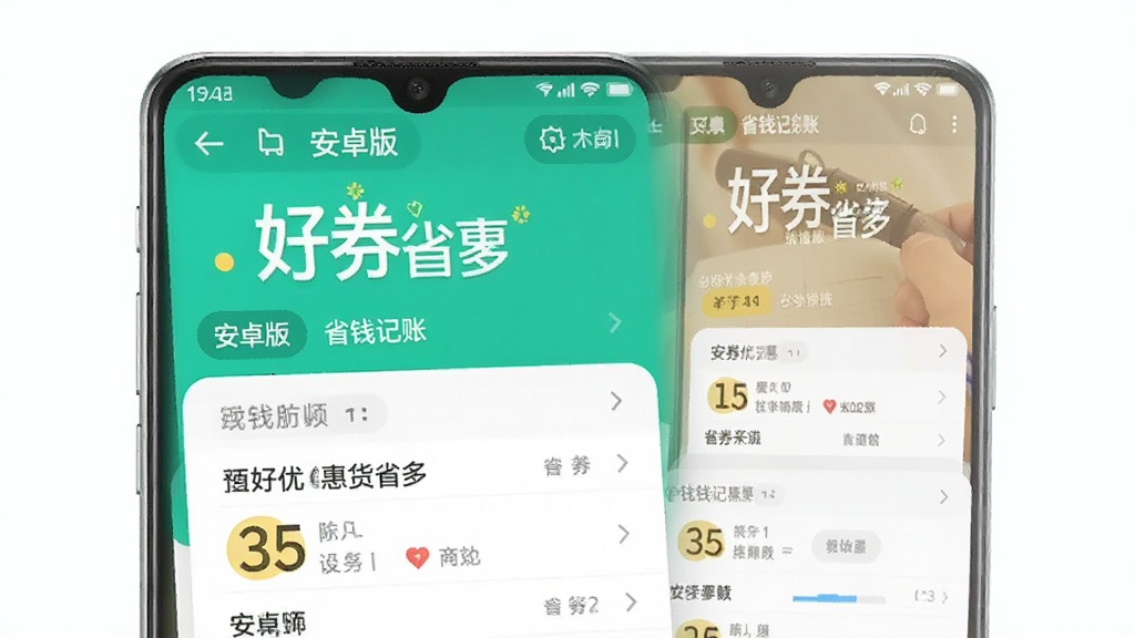 好券优惠货省多 安卓版 省钱记账软件界面
