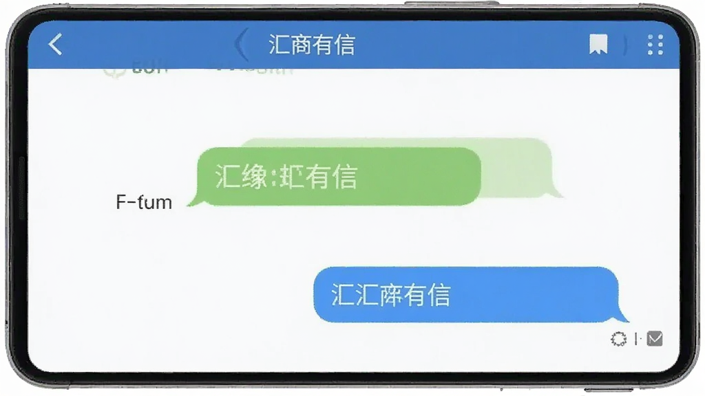 汇商有信 功能界面 聊天 安卓版