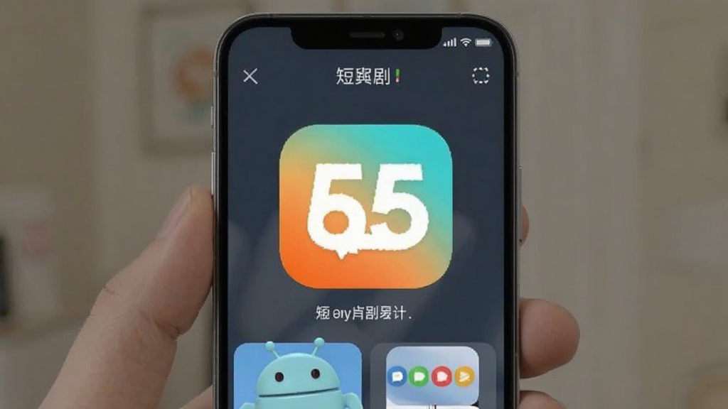 短剧五五 安卓版 应用界面