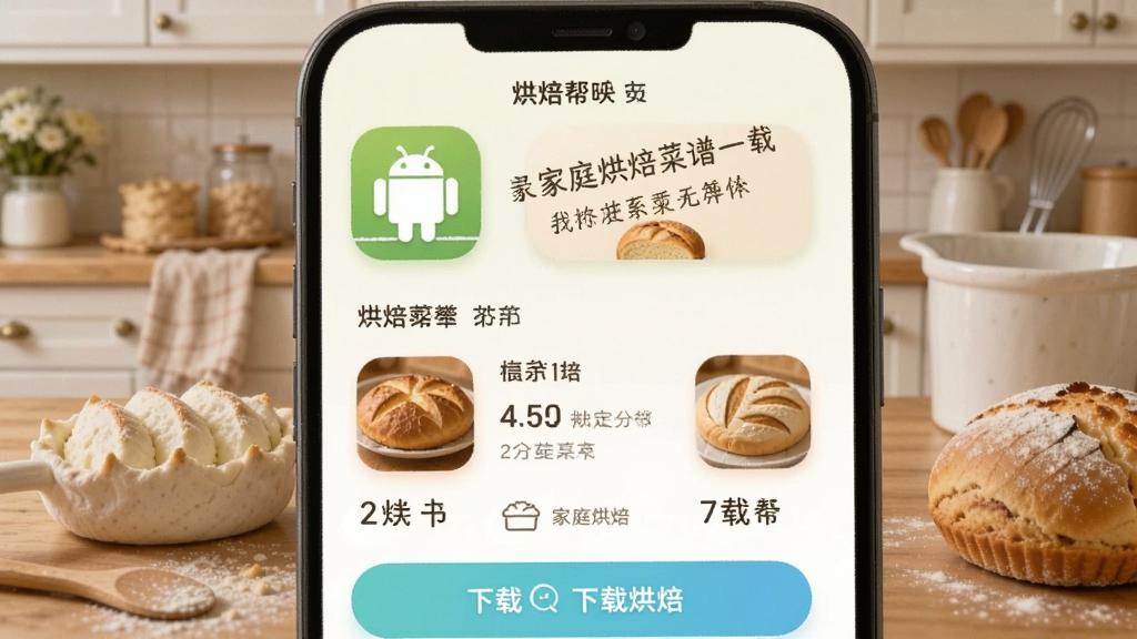 烘焙帮 安卓版 家庭烘焙菜谱APP 下载