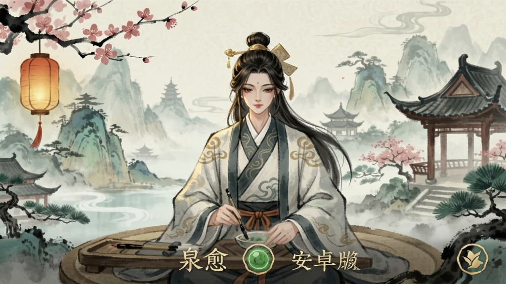 泉愈 安卓版 国风疗愈经营手游 画面预览