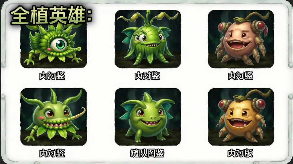 全植英雄:对决 植物随从图鉴 安卓版