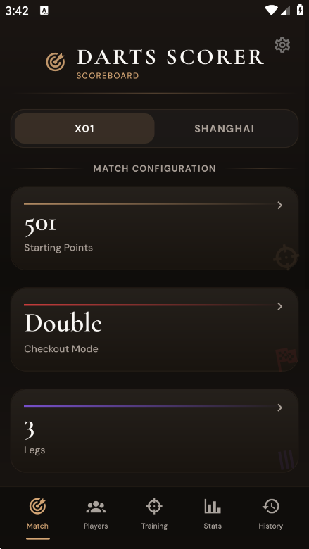 Darts Scorer(���ڼƷ���)1.1.30 �Ʒ��������н�ͼ