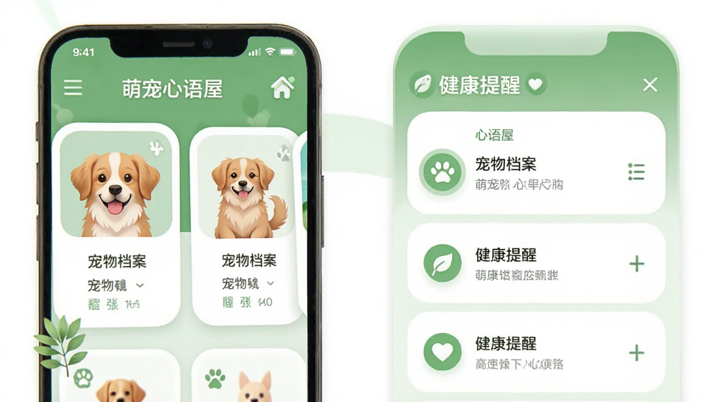 �ȳ��������ֻ�Ӧ�������棬չʾ���ﵵ����Ƭ�ͽ��������б�����ɫ������ɫ��Բ�ǿ�Ƭ��ƣ���ƽ��UI��񣬸��廭�ʣ��ɾ�����
