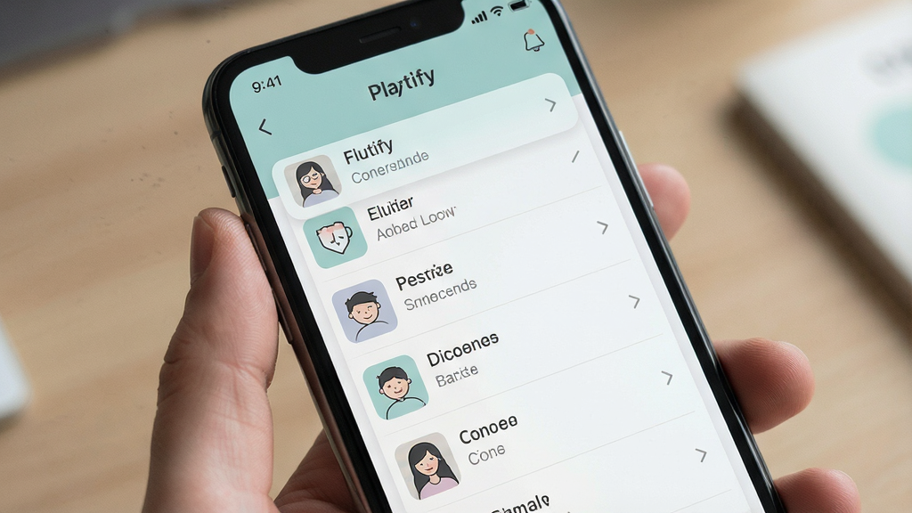 Flutify Ӧ�ý��� �����б����� �ֻ���Ļ ��Լ�Ű� ���ɫ�� ��������