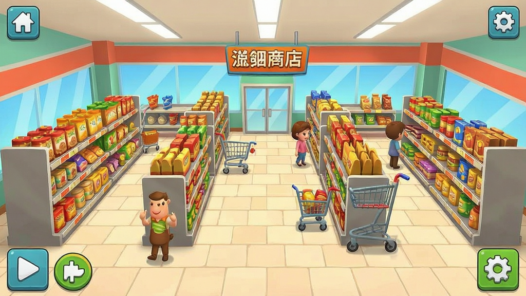商店模拟器 安卓版 超市经营游戏画面