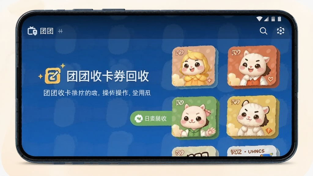 团团收卡券回收操作界面 安卓版