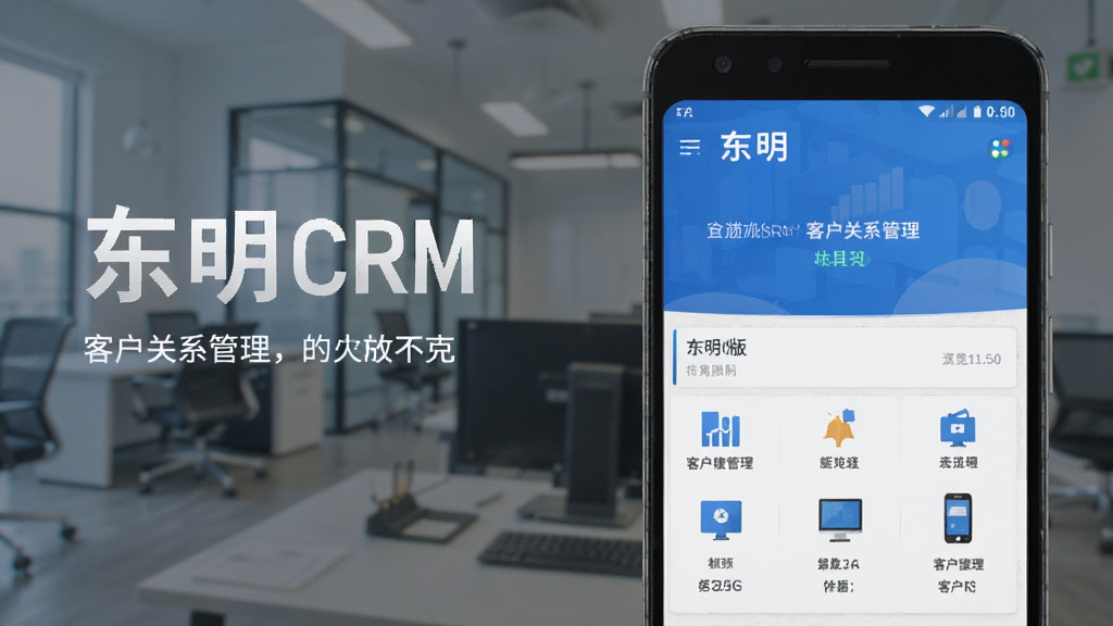 东明CRM 客户关系管理 安卓版 界面预览