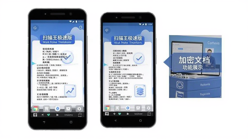 扫描王极速版 证件扫描 加密文档 功能展示 安卓版