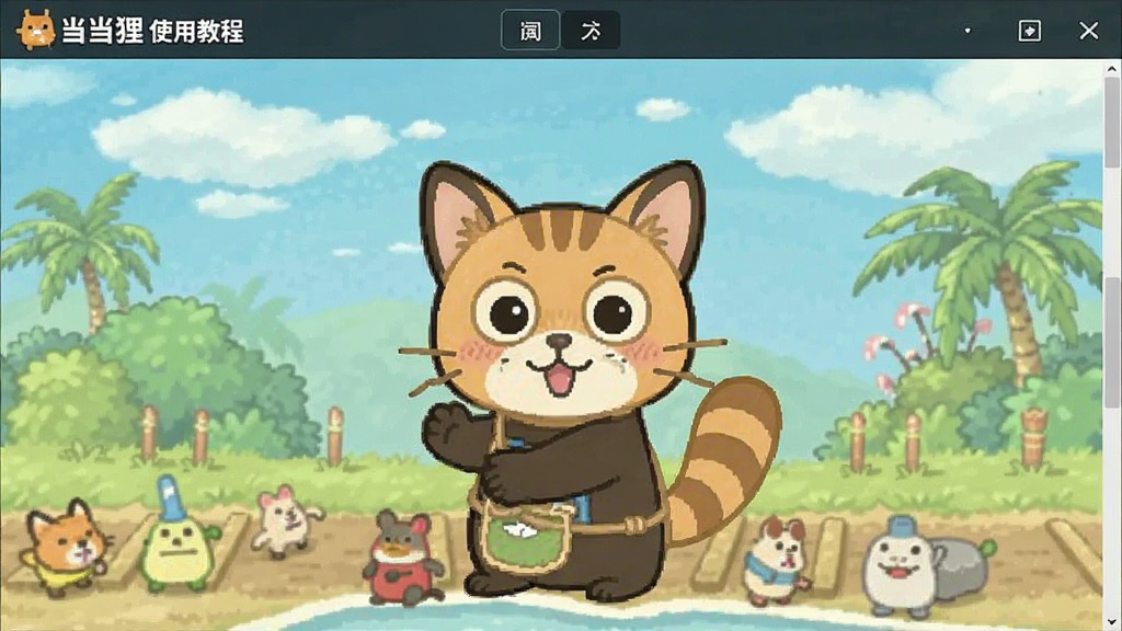 当当狸 使用教程 操作界面截图