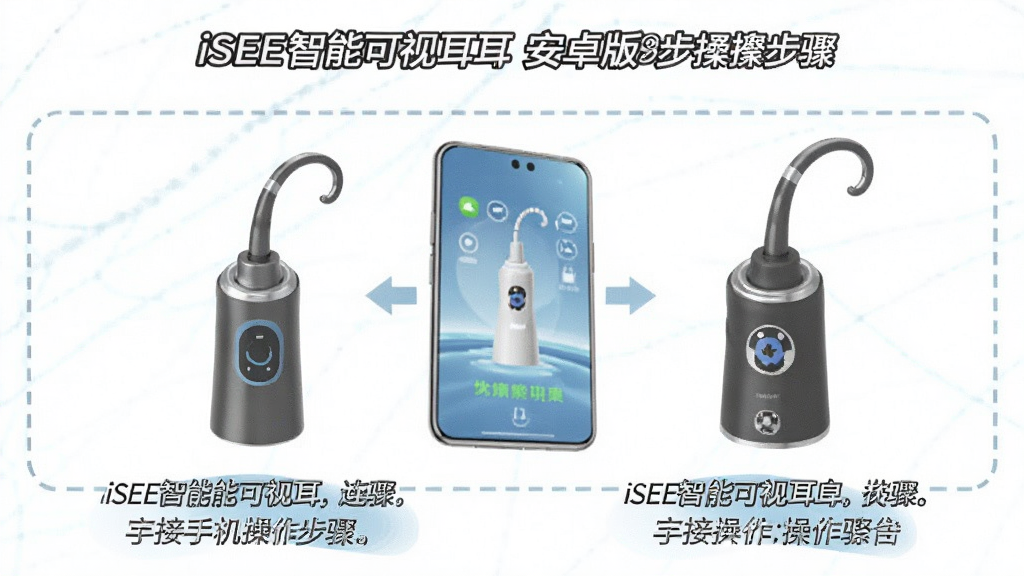 iSEE智能可视耳勺 安卓版 连接手机操作步骤图